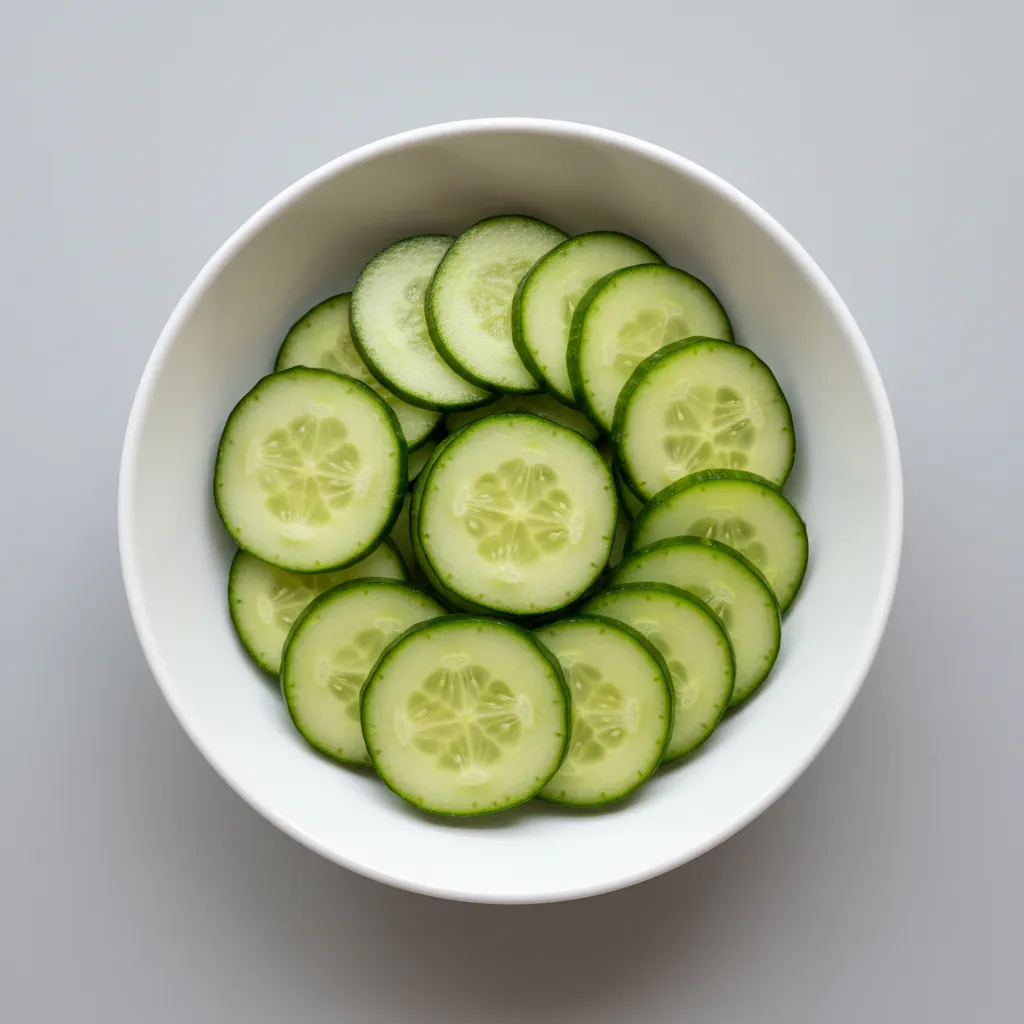 Sliced Cucumber Sliced Cucumber