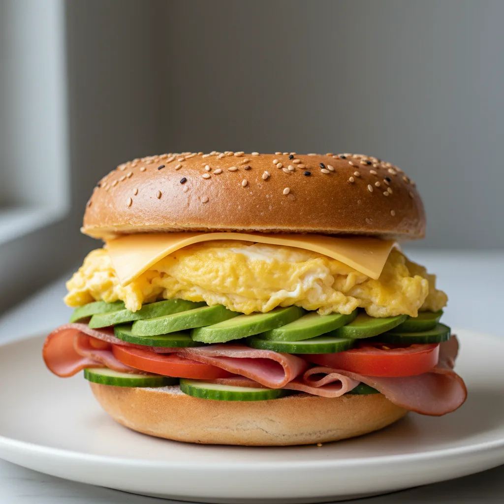 Smoked Ham, Avocado, Tomato, Cucumber Smoked Ham, Avocado, Tomato, Cucumber