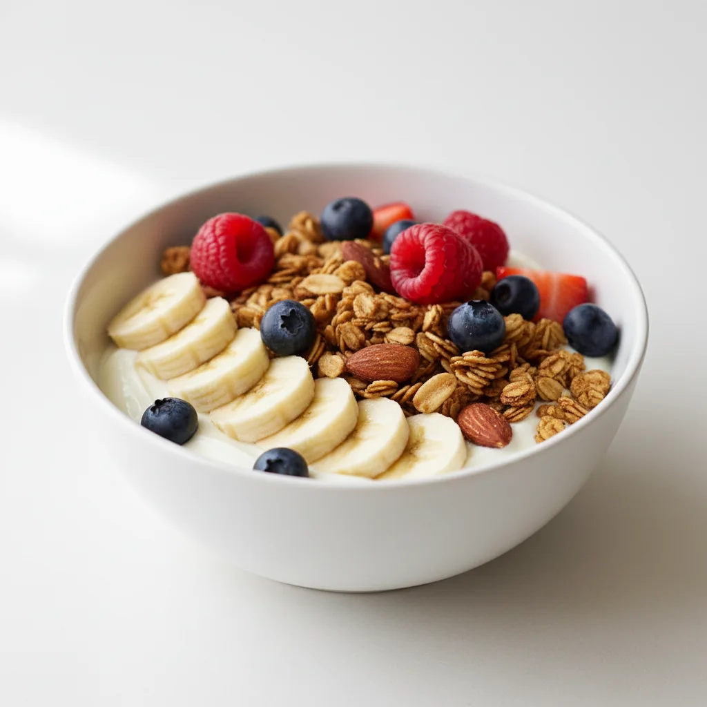 Maple Almond Granola Bowl Maple Almond Granola Bowl