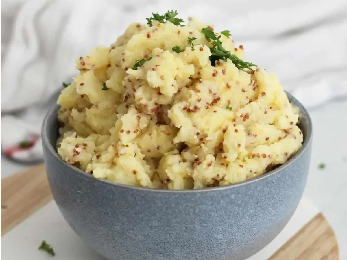 Vegan Mustard Mash