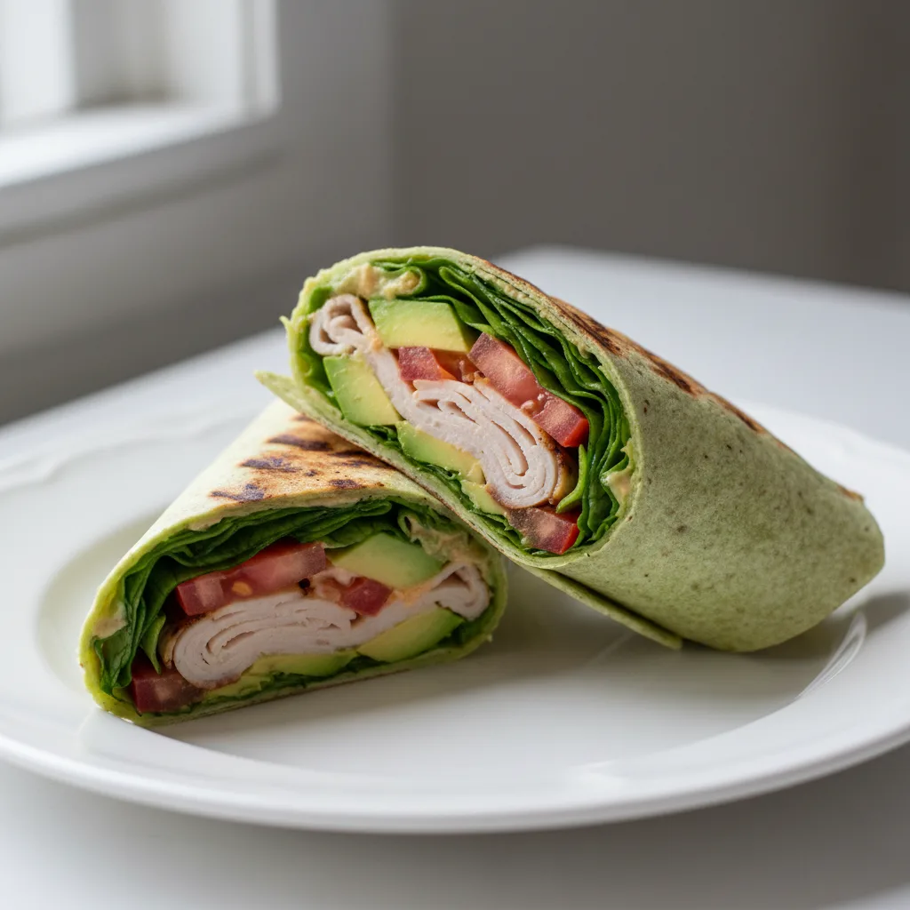 Dairy-Free Turkey Avocado Wrap Dairy-Free Turkey Avocado Wrap