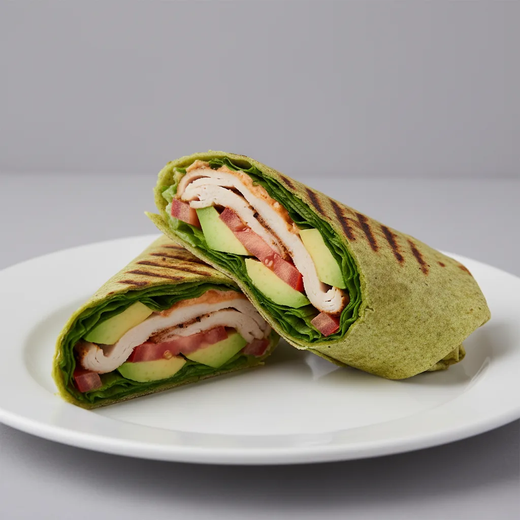 Dairy-Free Turkey Avocado Wrap (GF) Dairy-Free Turkey Avocado Wrap (GF)