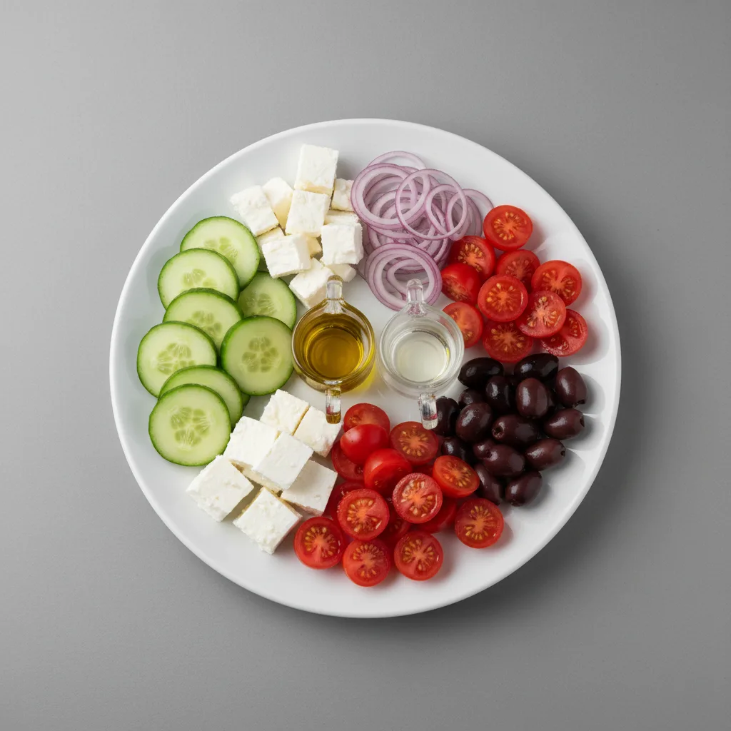 Deconstructed Greek Salad Deconstructed Greek Salad