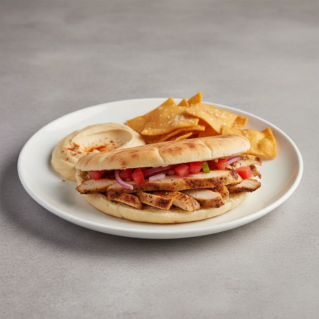 Chicken Shawarma Sandwich Chicken Shawarma Sandwich
