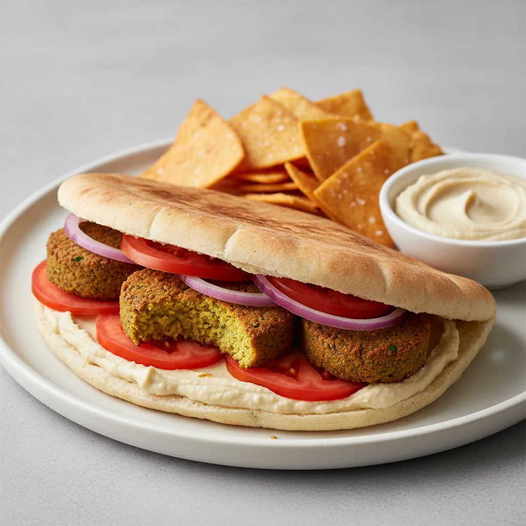 Vegan Falafel Sandwich Vegan Falafel Sandwich