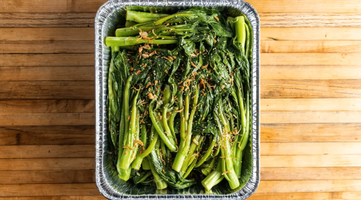 Gluten Free Vegan Chinese Greens
