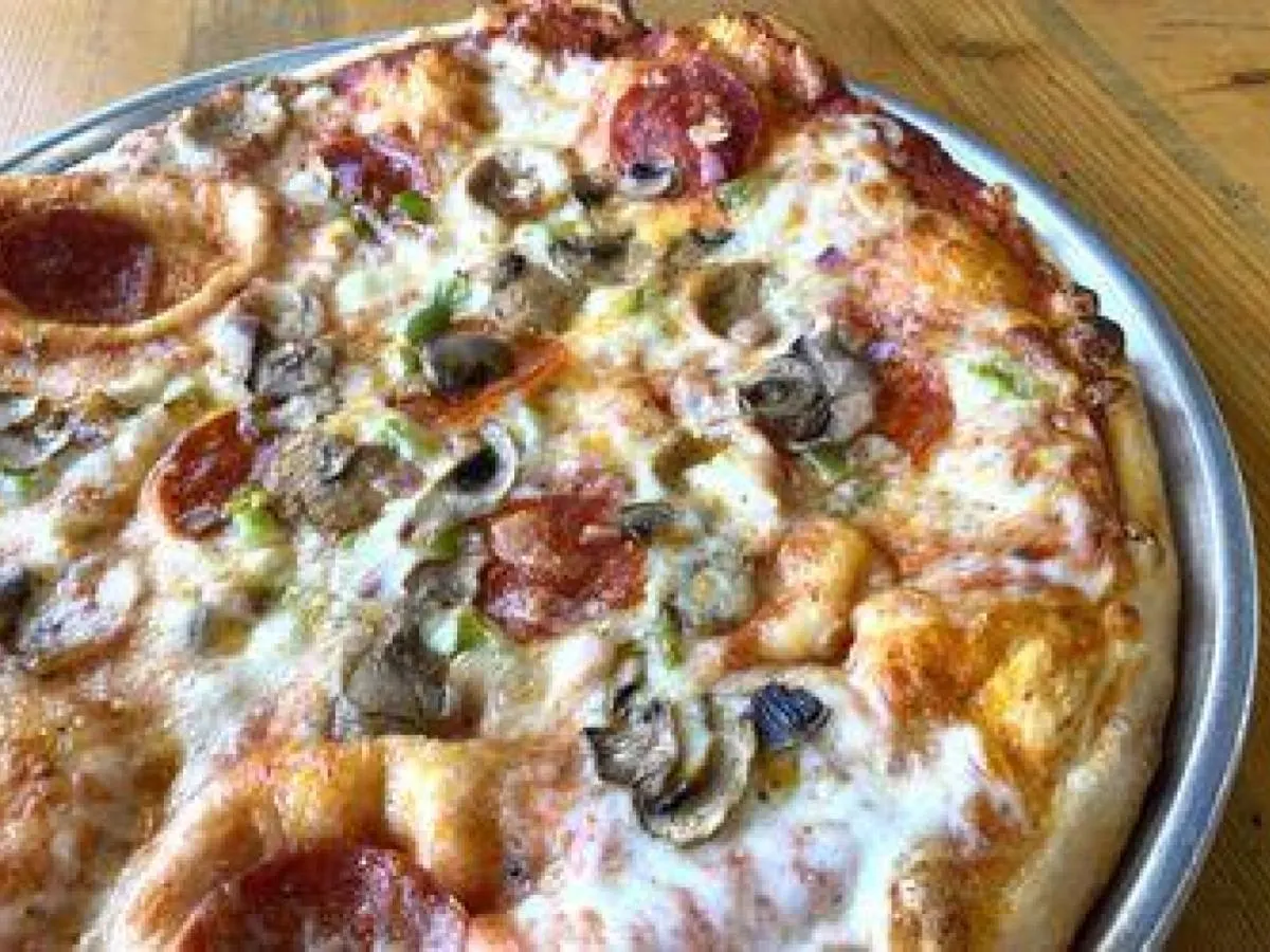 Supreme Pizza with Dairy-Free Cheese [16"]