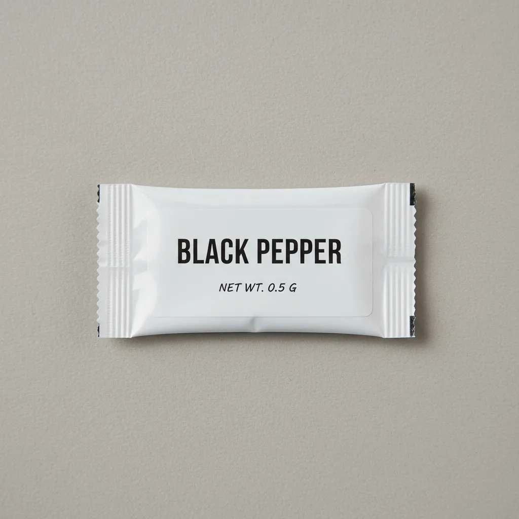 Black Pepper Packet