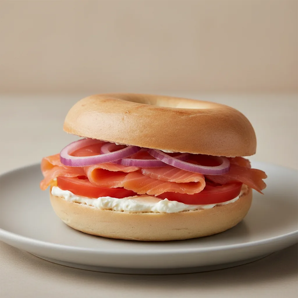 The Classic on a Bagel The Classic on a Bagel
