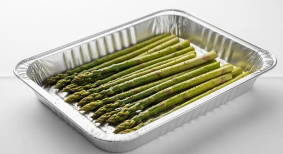 Vegan Roasted Asparagus With Olive Oil and Sea Salt