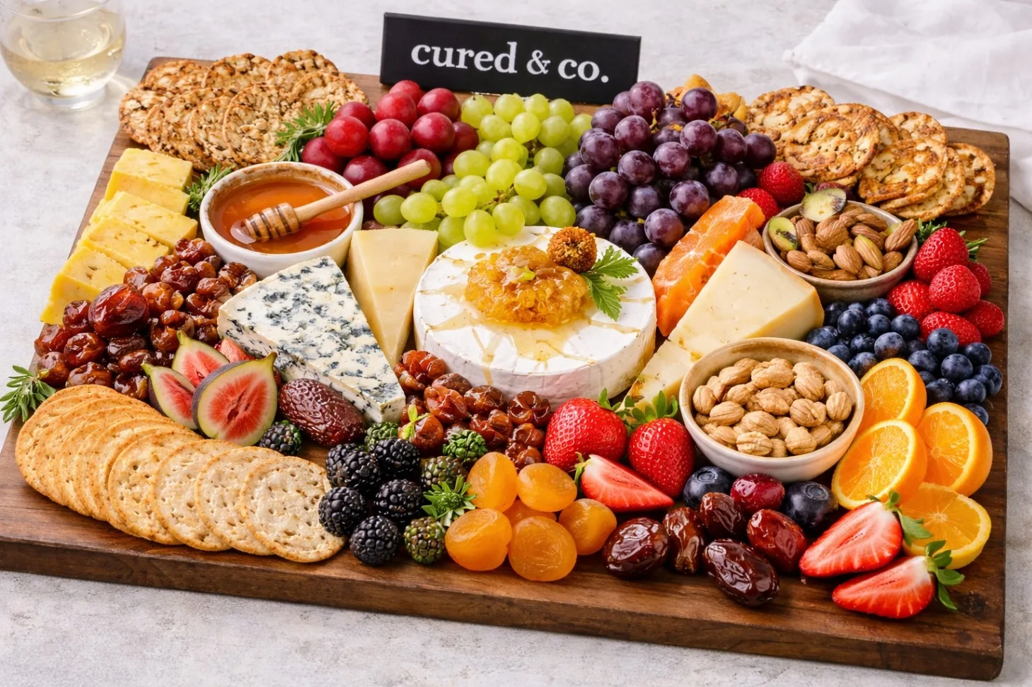 Domestic and Imported Cheese Platter (large platter)