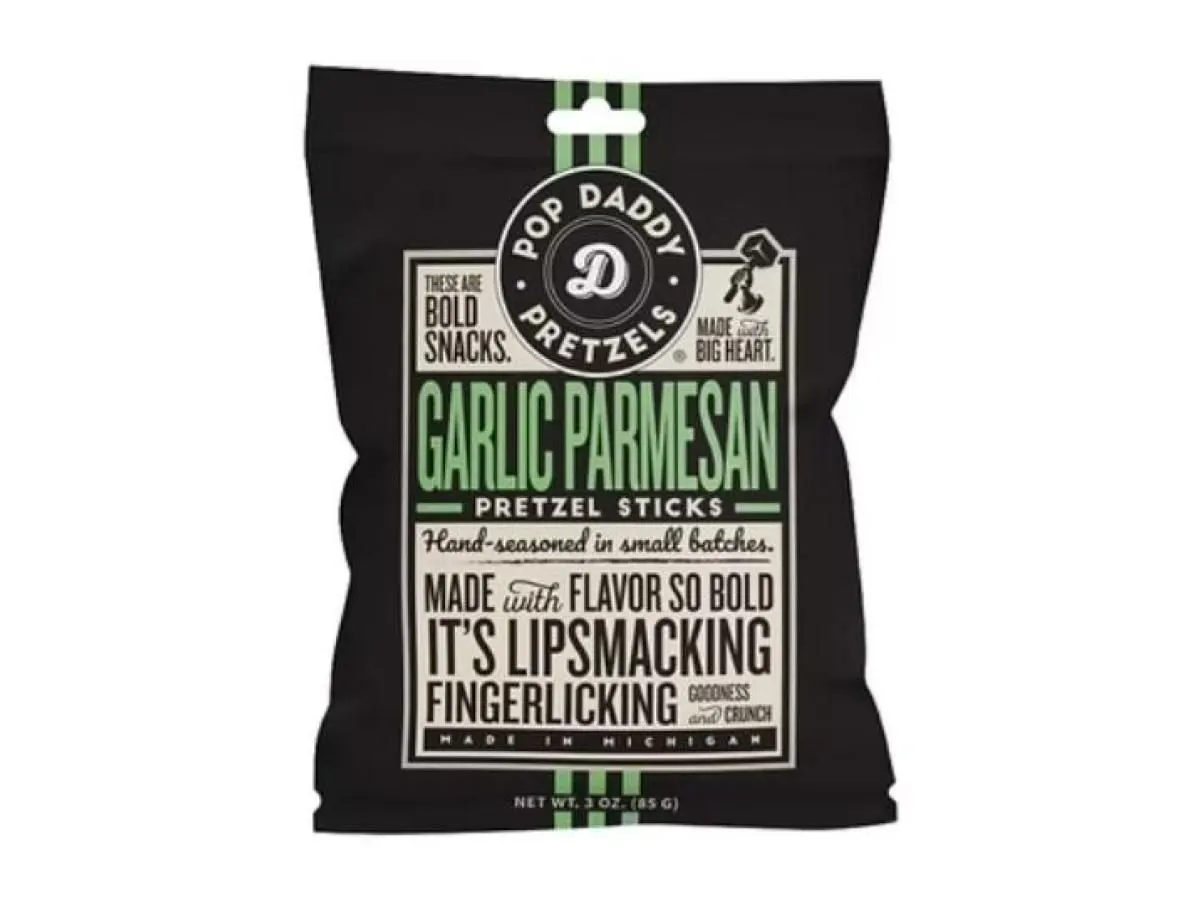 Garlic Parmesan Pretzel Sticks