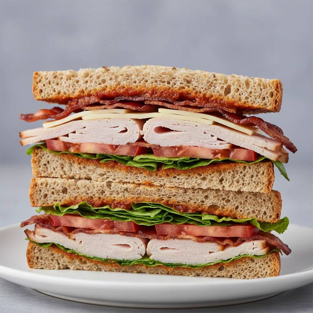 Gluten Free Turkey and Swiss Sandwich Gluten Free Turkey and Swiss Sandwich