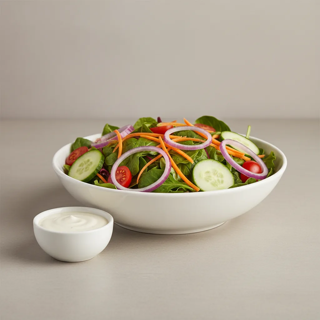 House Salad with Ranch House Salad with Ranch