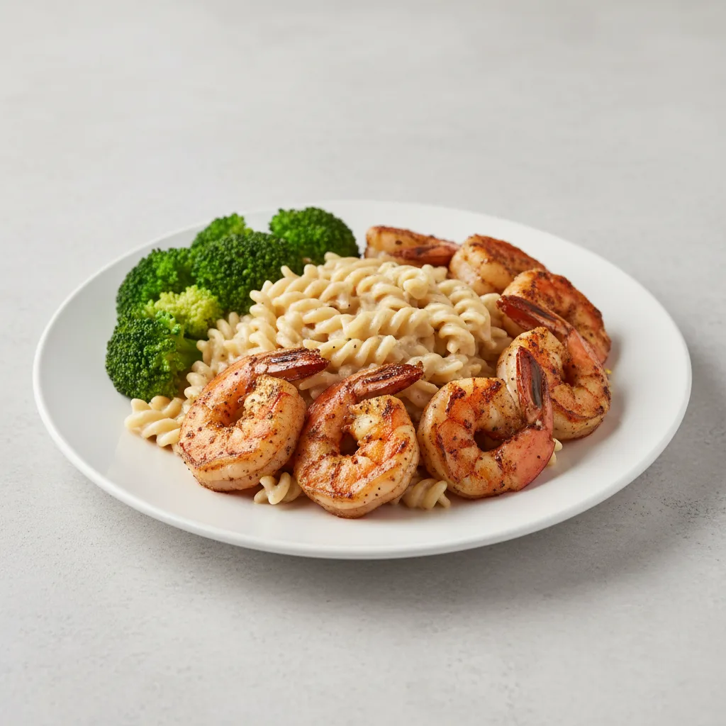 Gluten-Free Blackened Shrimp Alfredo