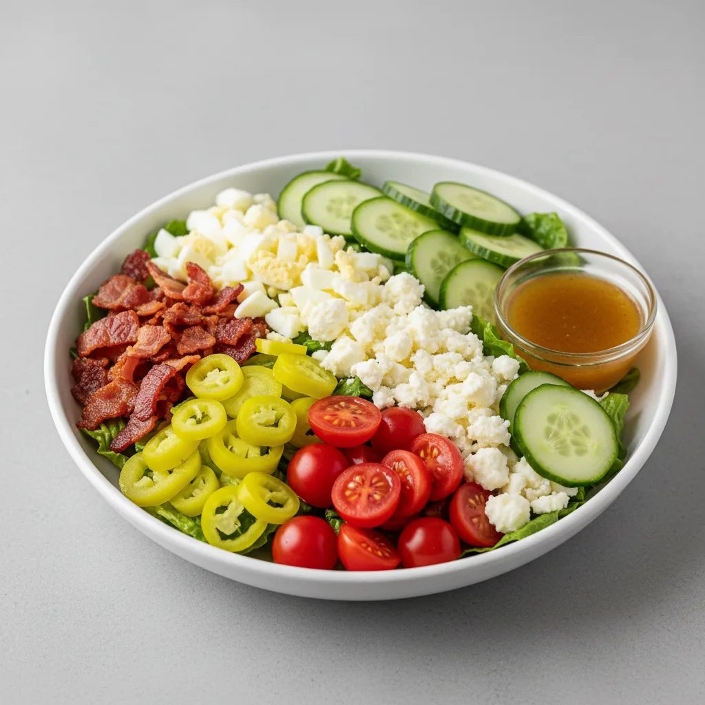 Italian Cobb with Italian Dressing