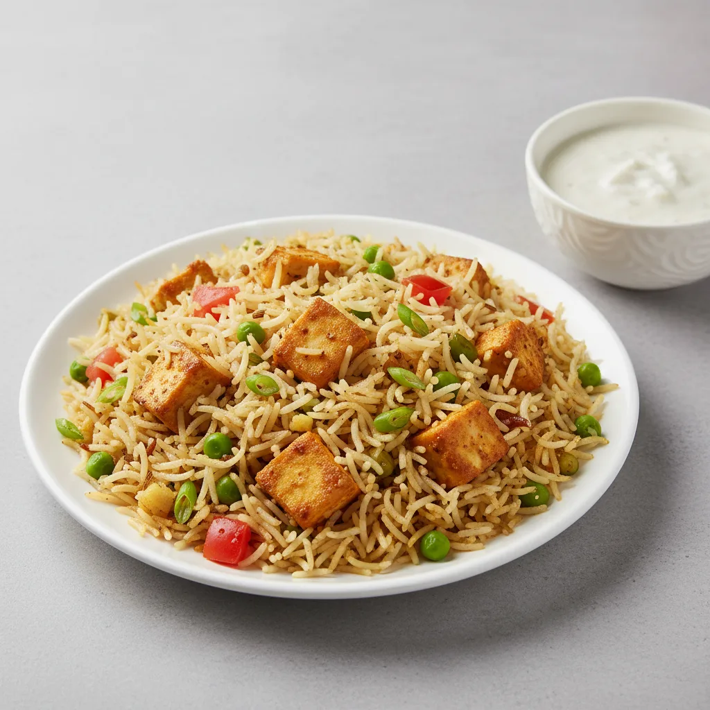 Paneer Biryani Paneer Biryani