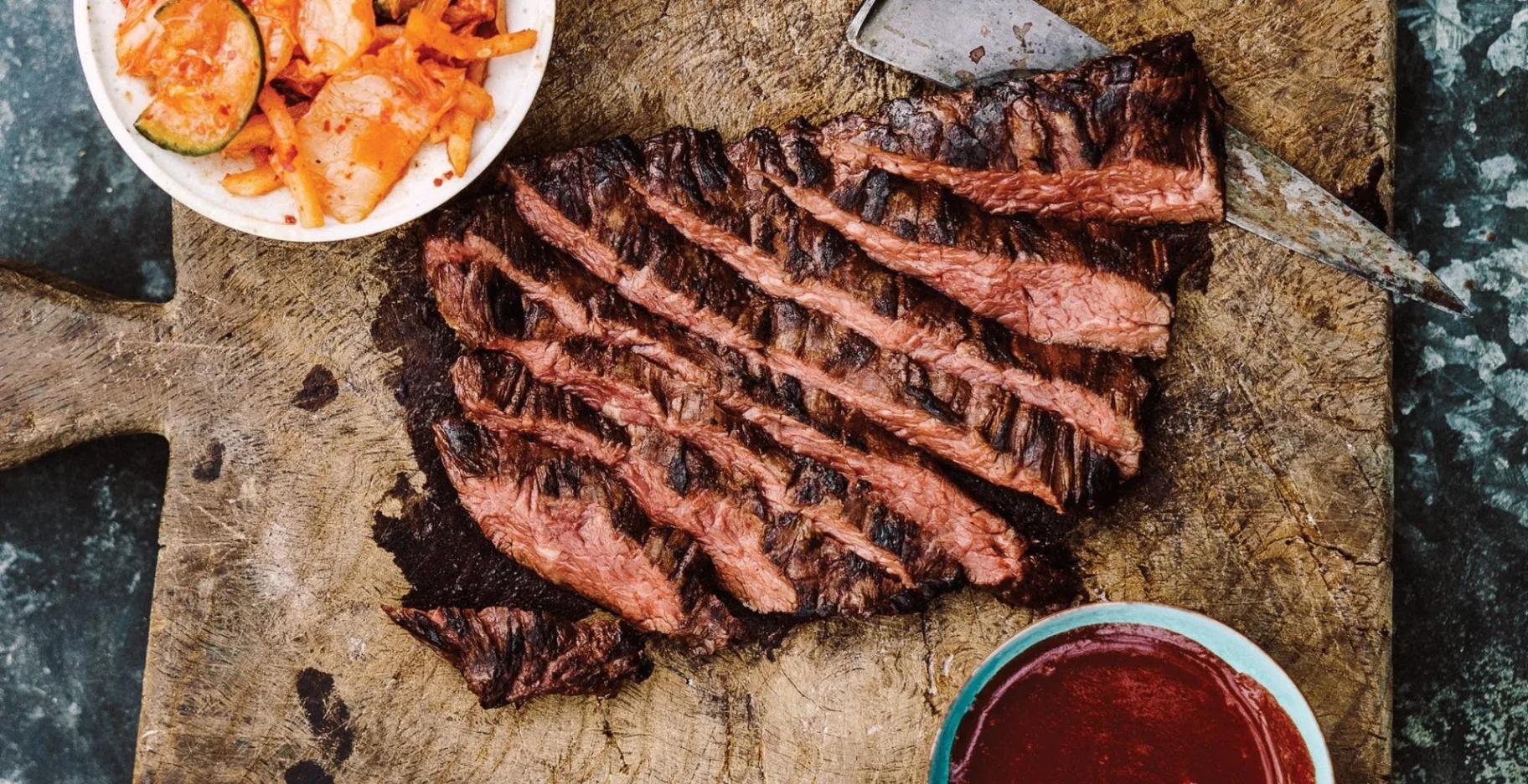Honey-Soy Grilled Steak (H)