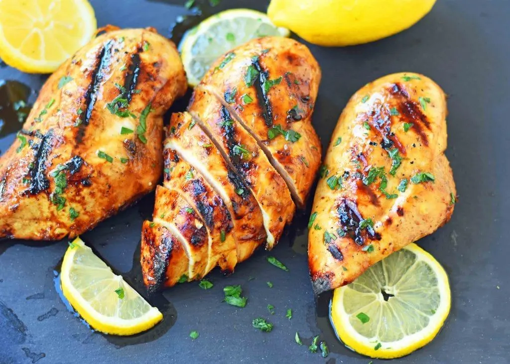 Honey-Soy Grilled Chicken Breast (H)