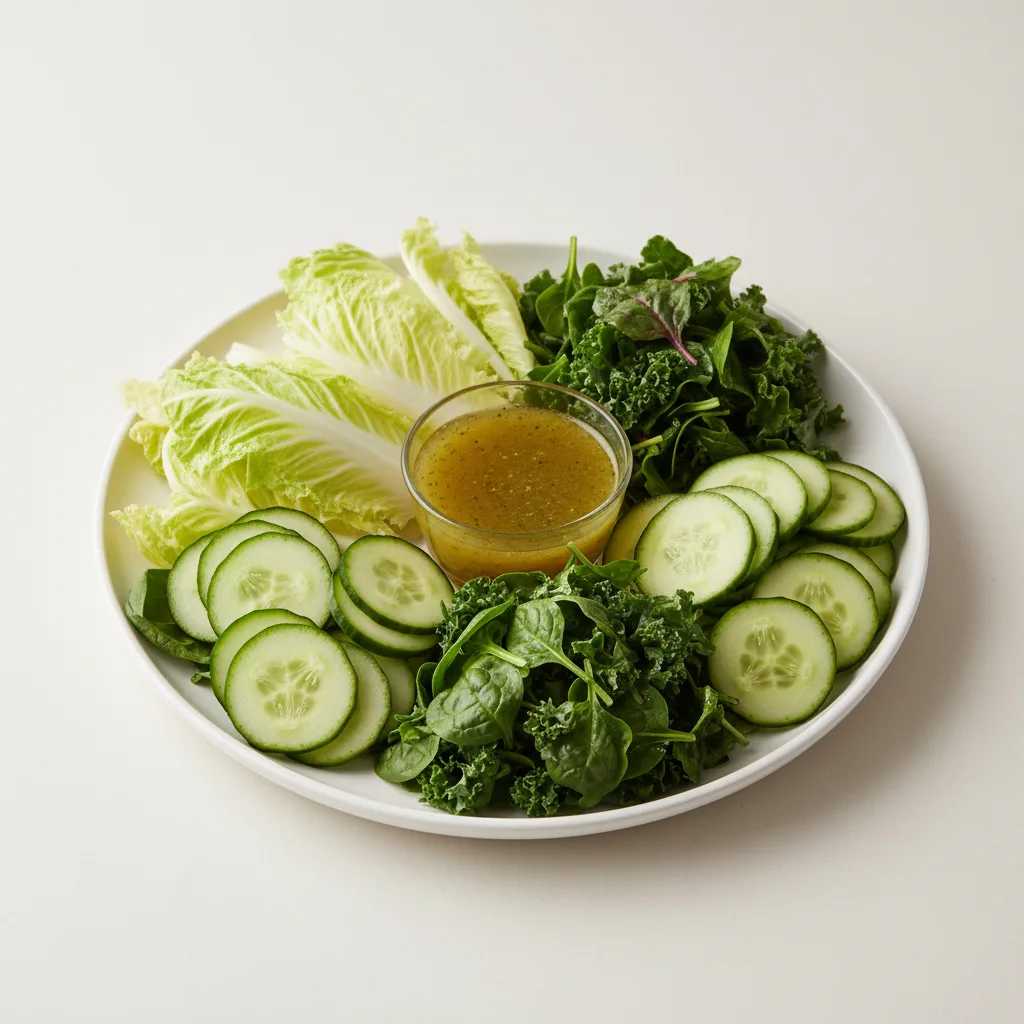 Deconstructed Super Greens Salad Deconstructed Super Greens Salad