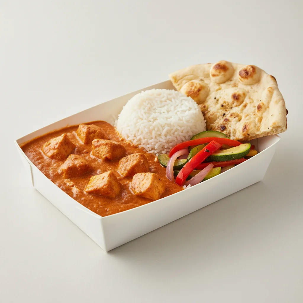 Chicken Tikka Masala Box with Naan