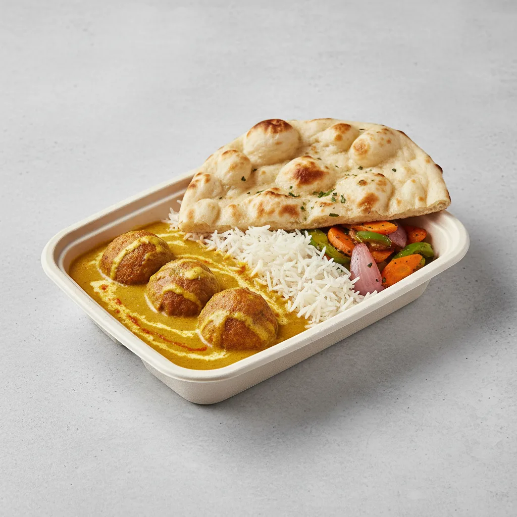 Malai Kofta Box with Naan