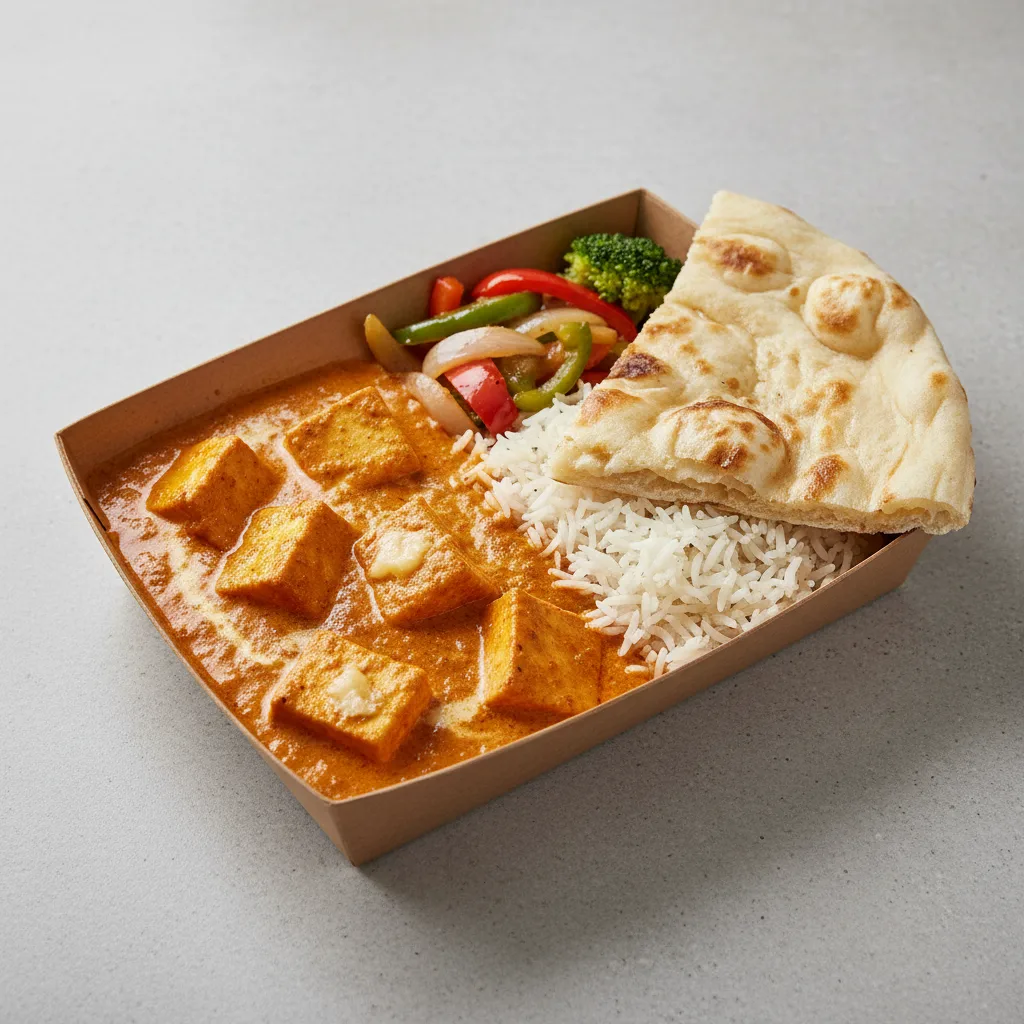 Shahi Paneer Box with Naan