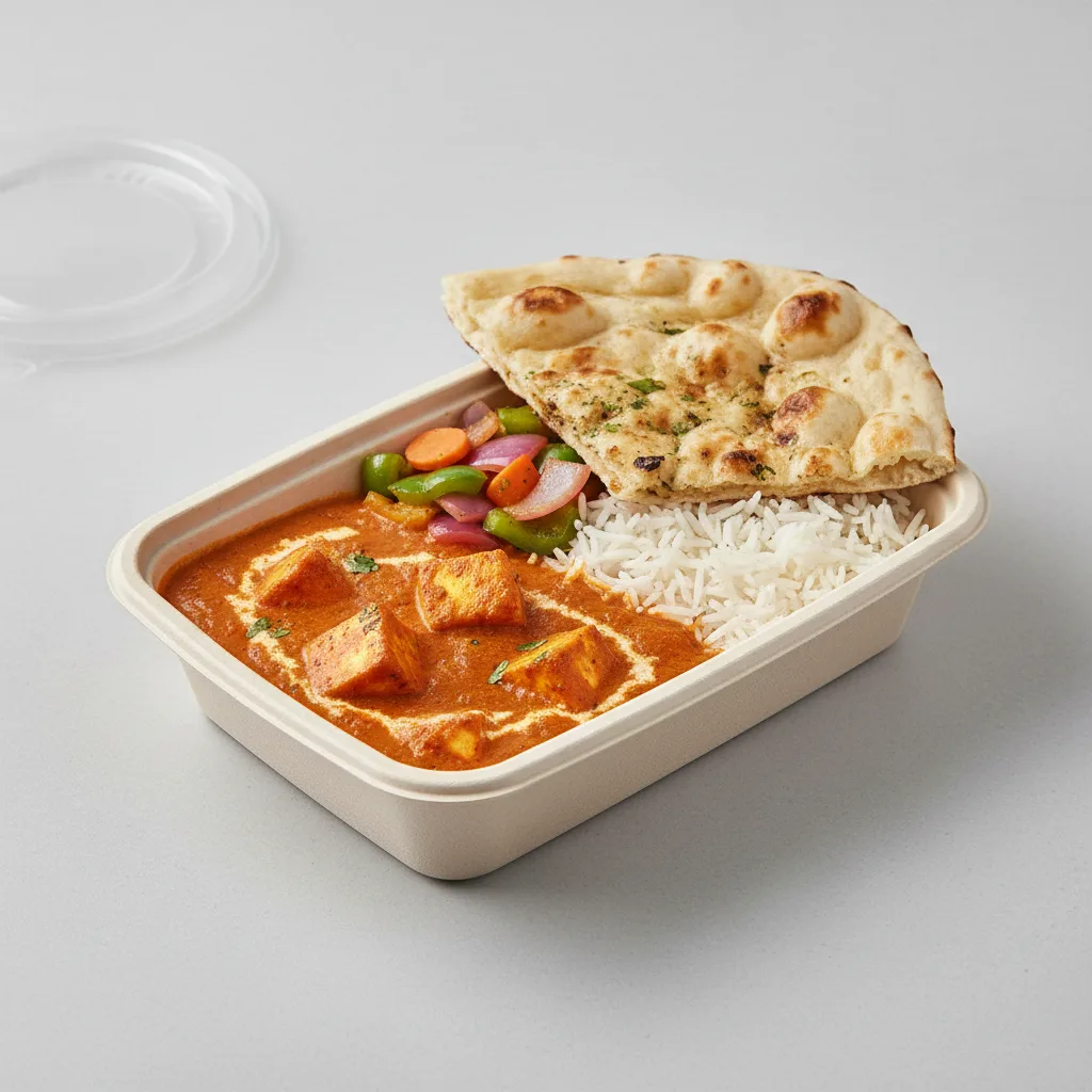 Paneer Tikka Masala Box with Naan