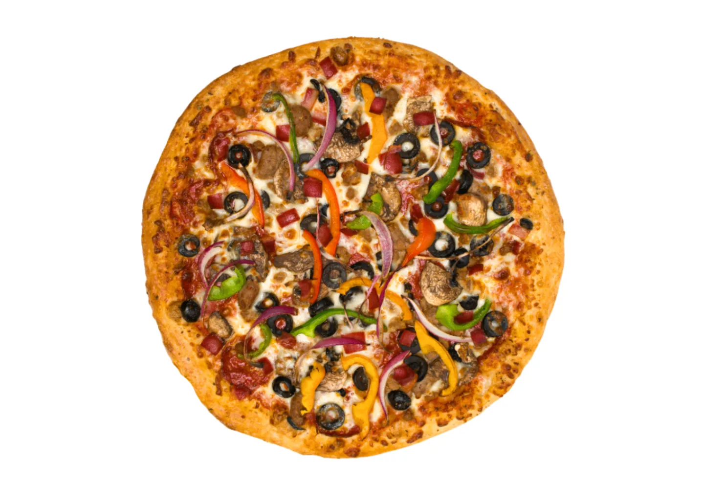 Individual 12" Medium Pizzati Deluxe Pizza