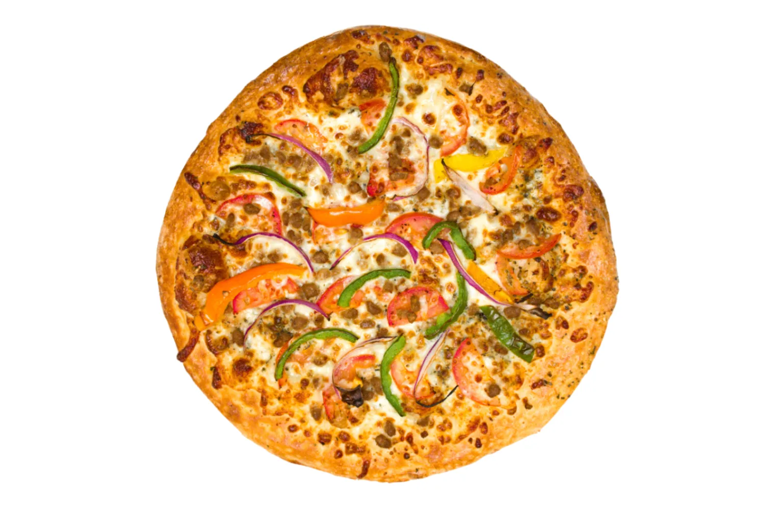 Individual 10" Small White Pizza