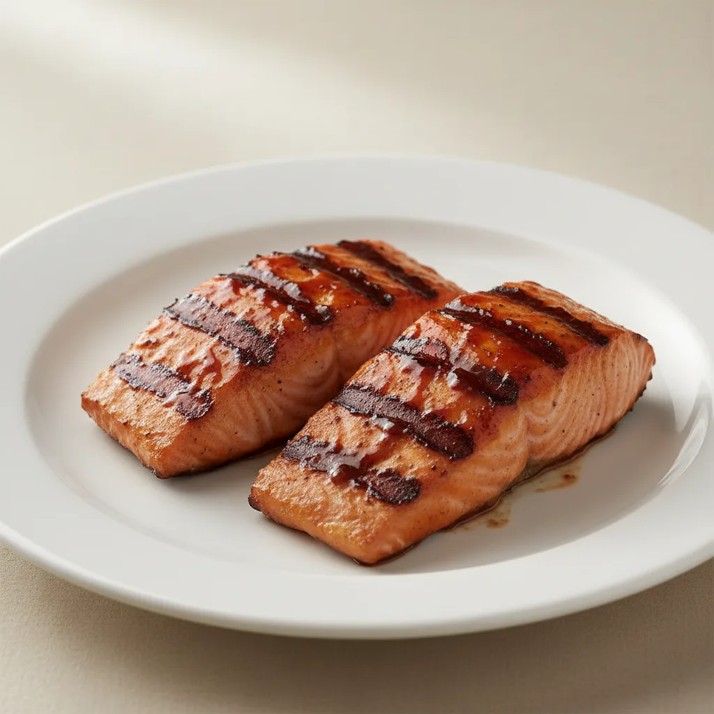 Petite Grilled BBQ Salmon Petite Grilled BBQ Salmon