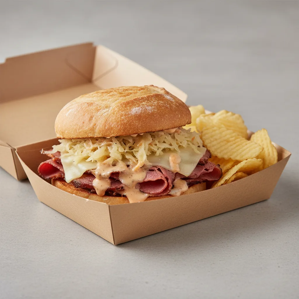 Reubenator Boxed Lunch With Chips Reubenator Boxed Lunch With Chips