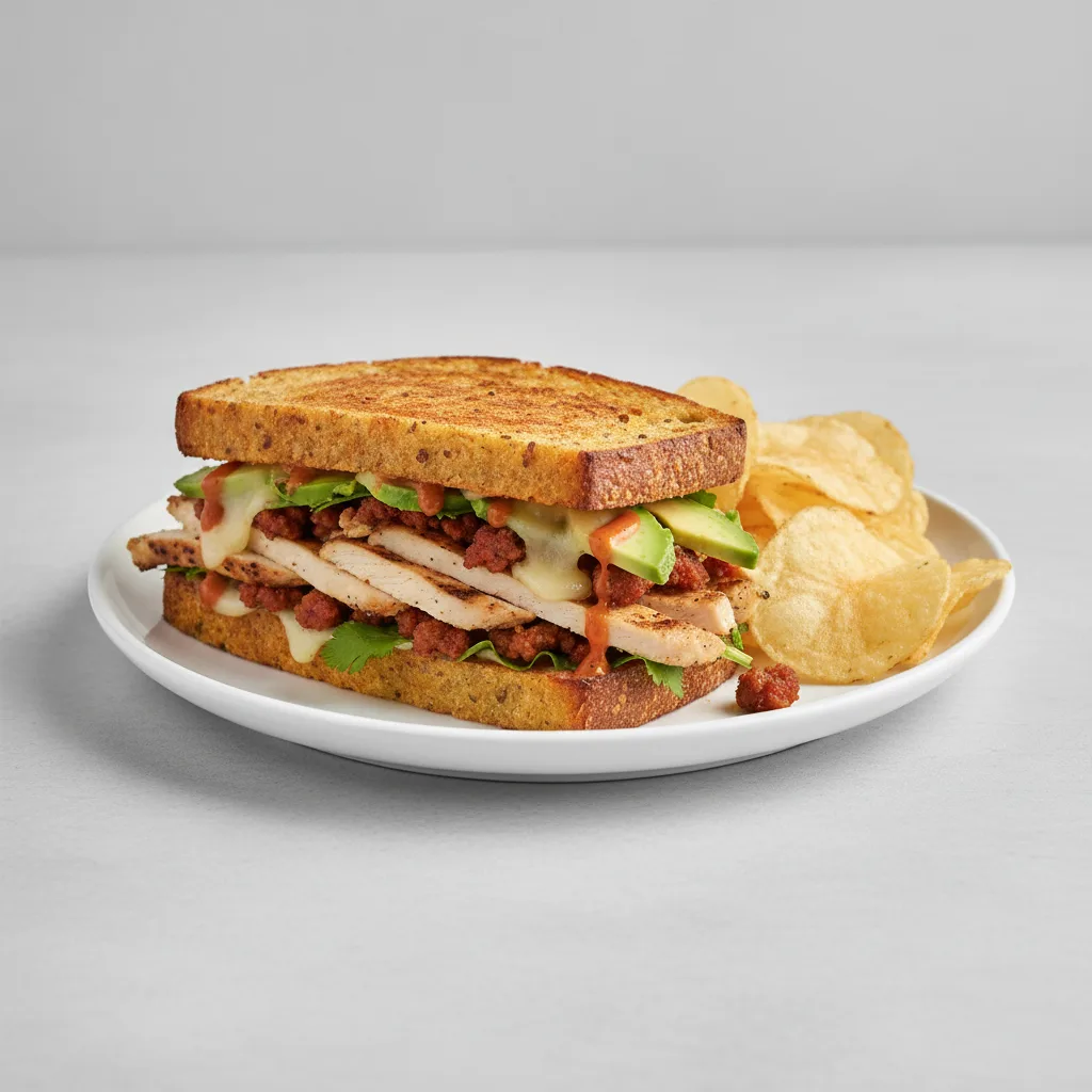 Gluten- Free El Duderino With Chips Gluten- Free El Duderino With Chips