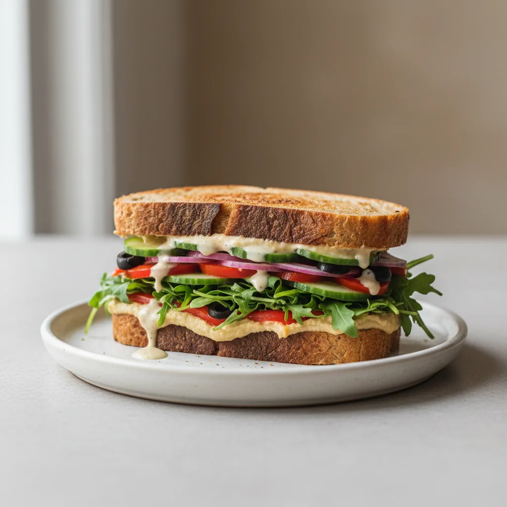 Gluten-free Veggie Sandwich Gluten-free Veggie Sandwich