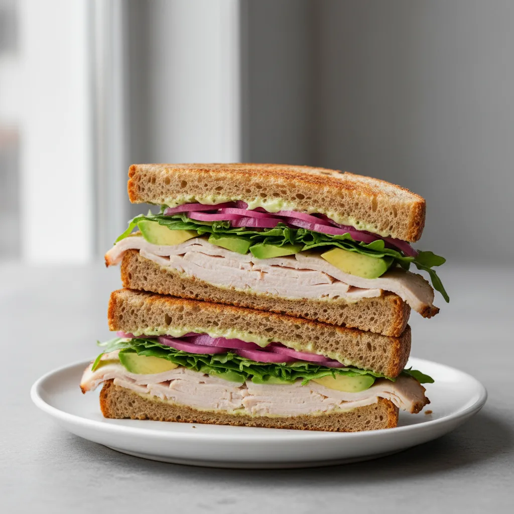 Gluten-free Turkey & Avocado Sandwich Gluten-free Turkey & Avocado Sandwich
