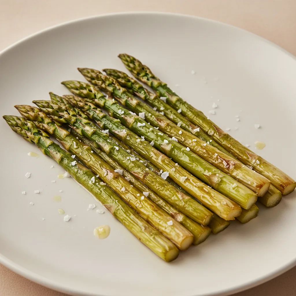 Vegan Roasted Asparagus With Olive Oil and Sea Salt Vegan Roasted Asparagus With Olive Oil and Sea Salt
