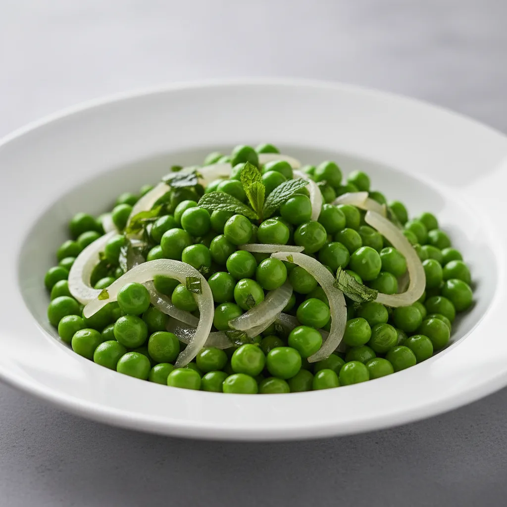 Sauteed Spring Peas With Mint and Shallots Sauteed Spring Peas With Mint and Shallots