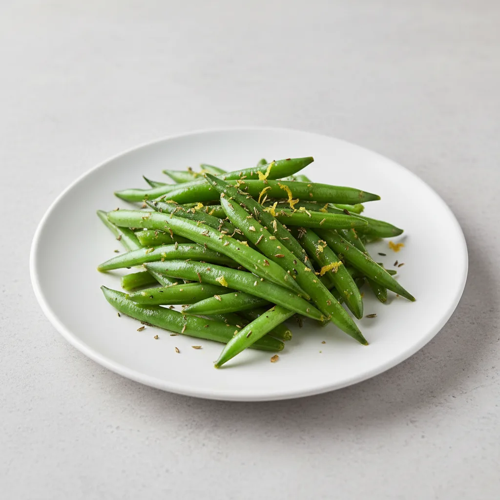 Vegan Lemon Herb Green Beans Vegan Lemon Herb Green Beans