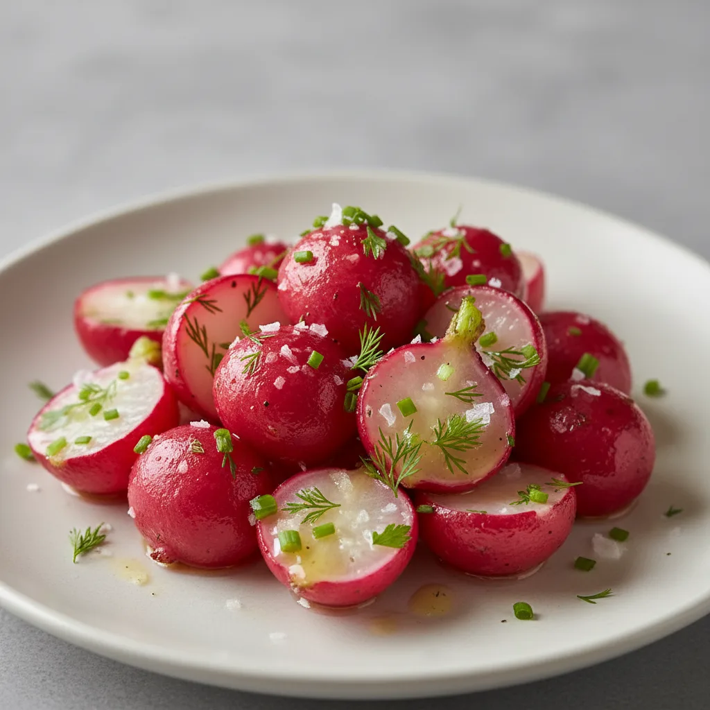 Roasted Radishes With Sea Salt and Herbs Roasted Radishes With Sea Salt and Herbs