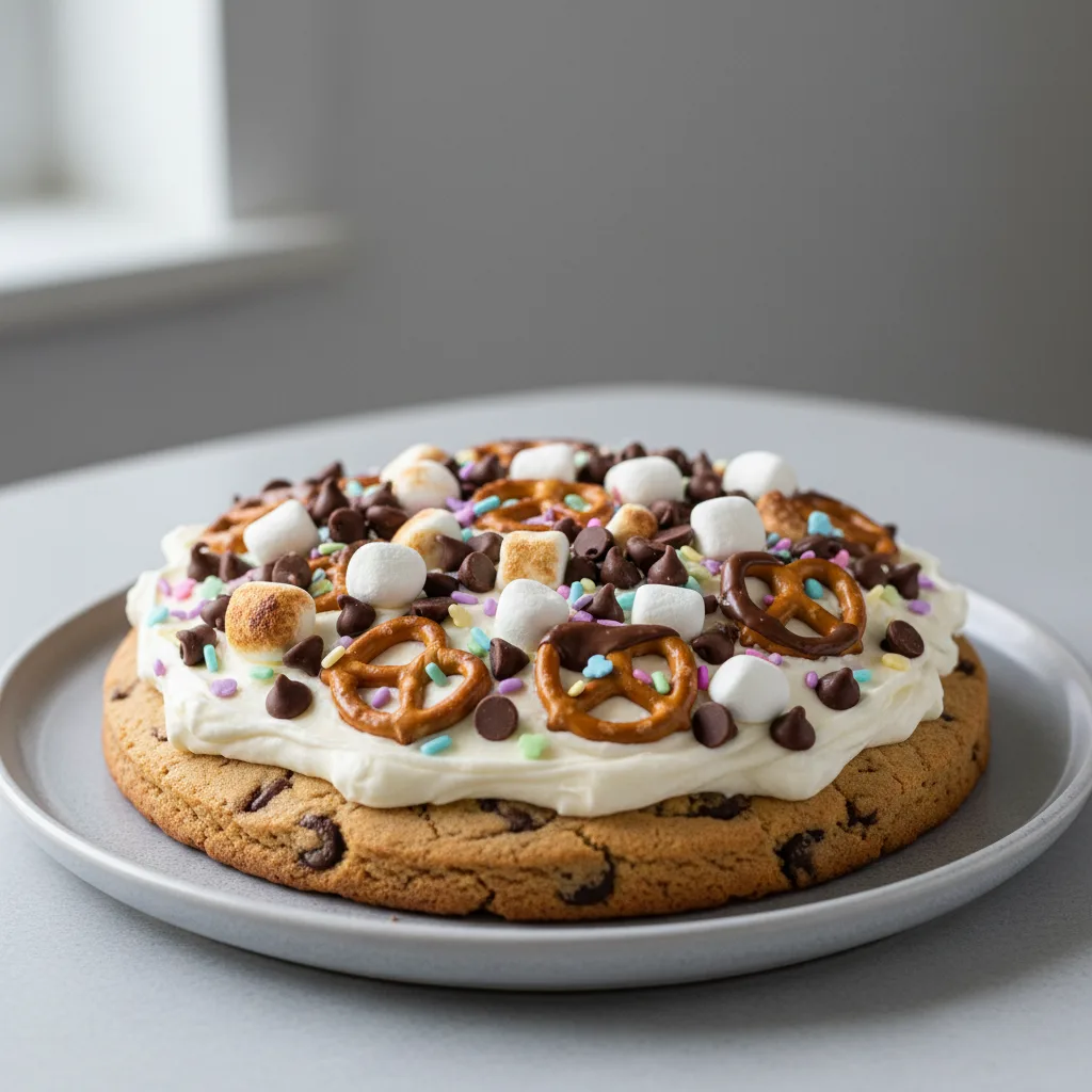 Chocolate Chip Cookie Cake (single Layer) - Vanilla