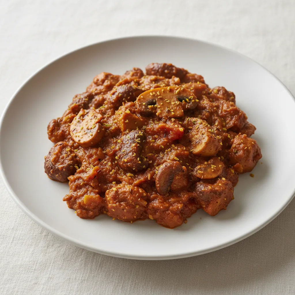 Mushroom Masala Mushroom Masala