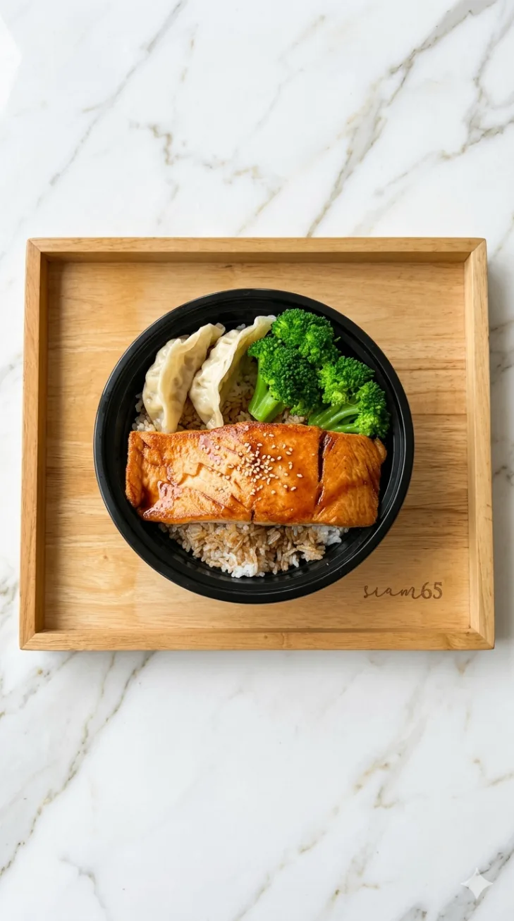 Salmon Teriyaki Box (Gluten Free)