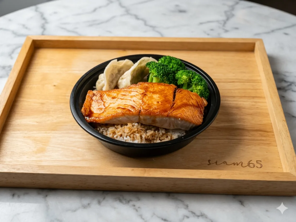 Salmon Teriyaki Box