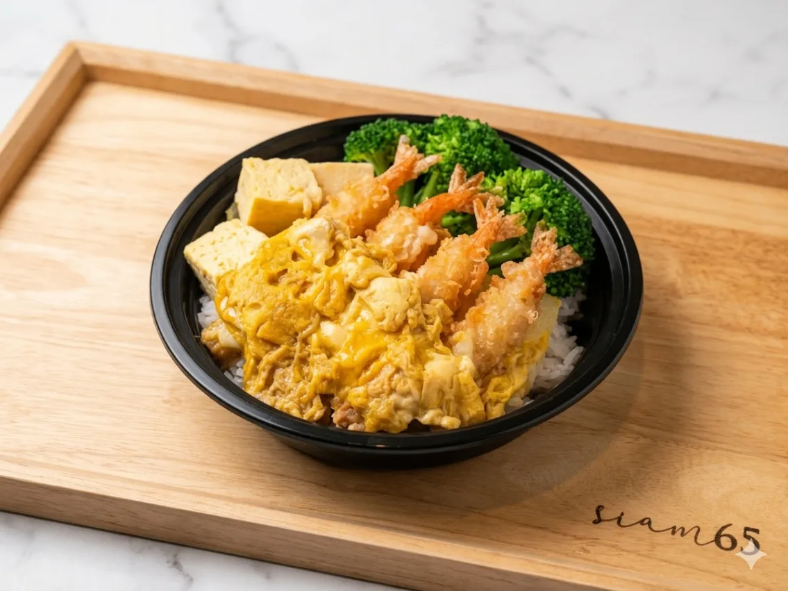 Tendon (Shrimp Tempura) Box