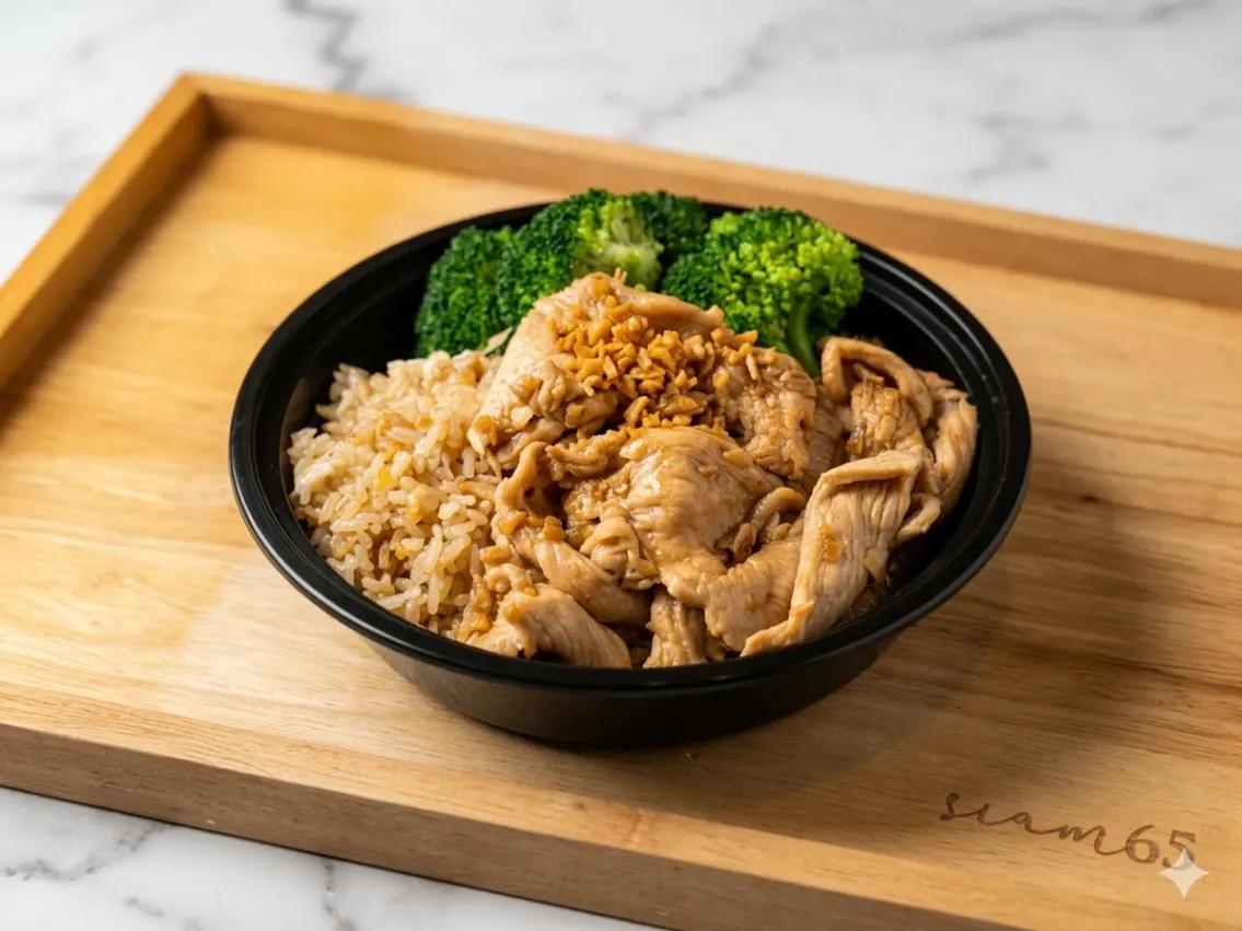 Garlic Fried Rice Chicken