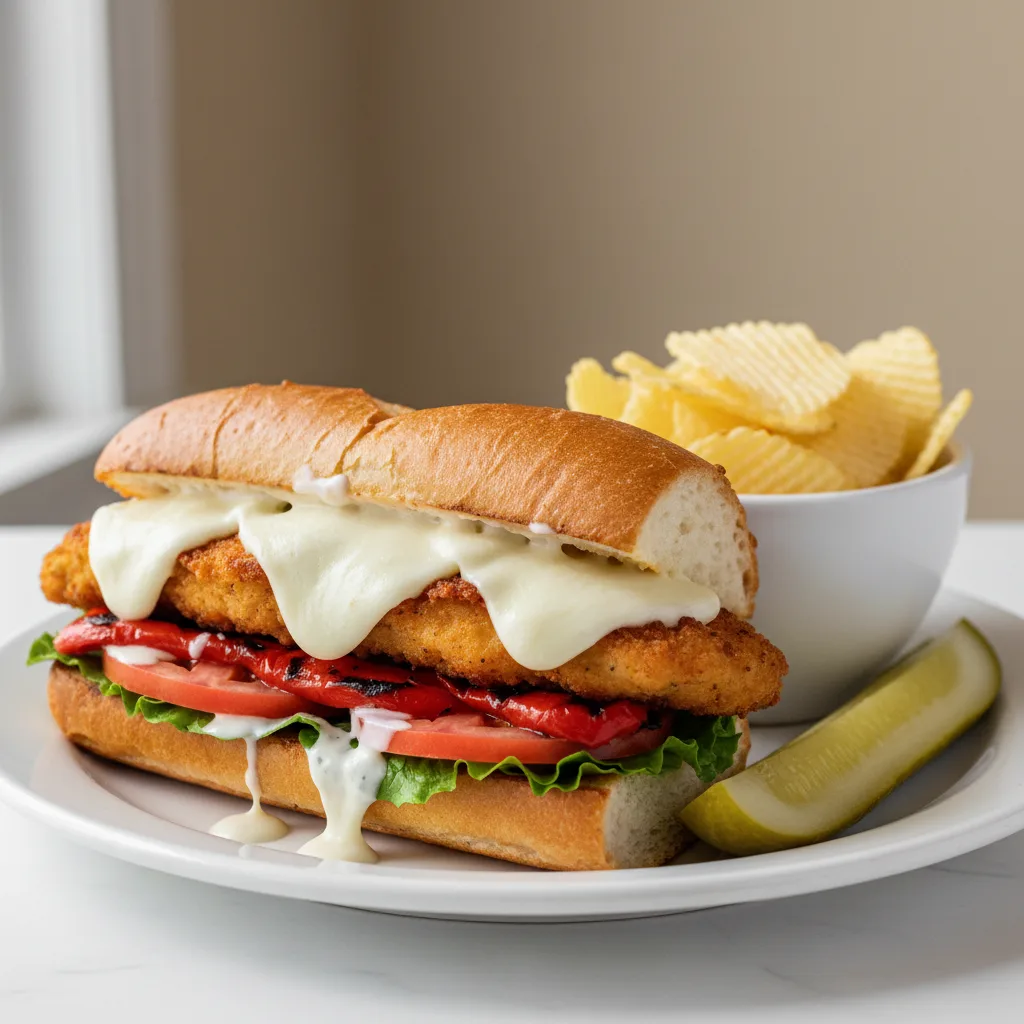 New Yorker Sandwich With Chips