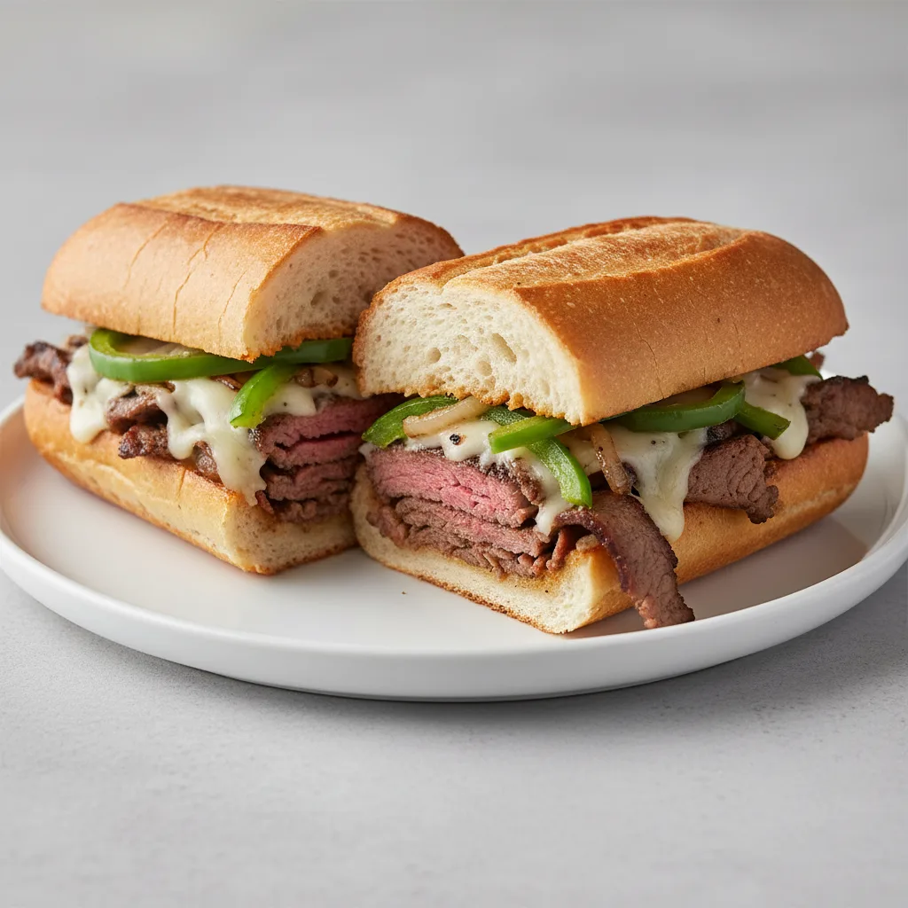 Steakhouse Philly Cheese on a Roll