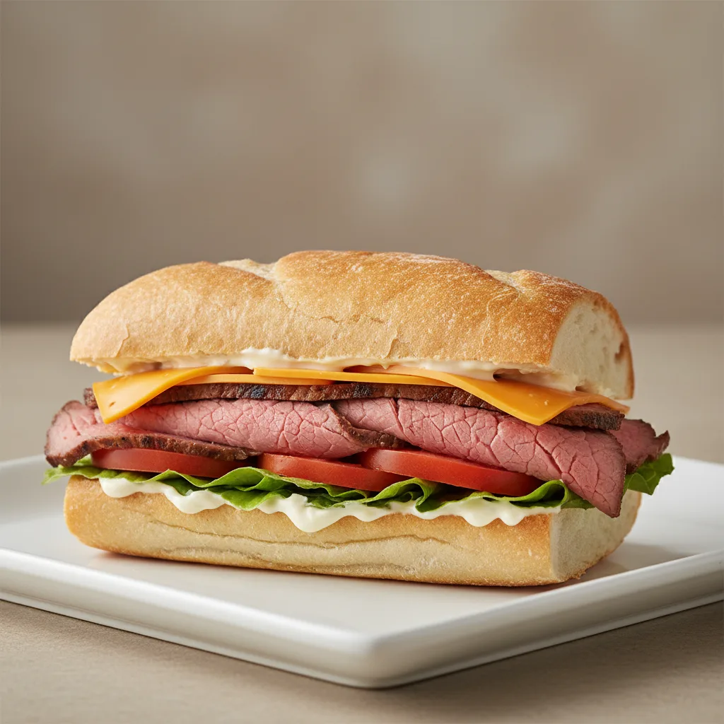 London Broil on a Roll