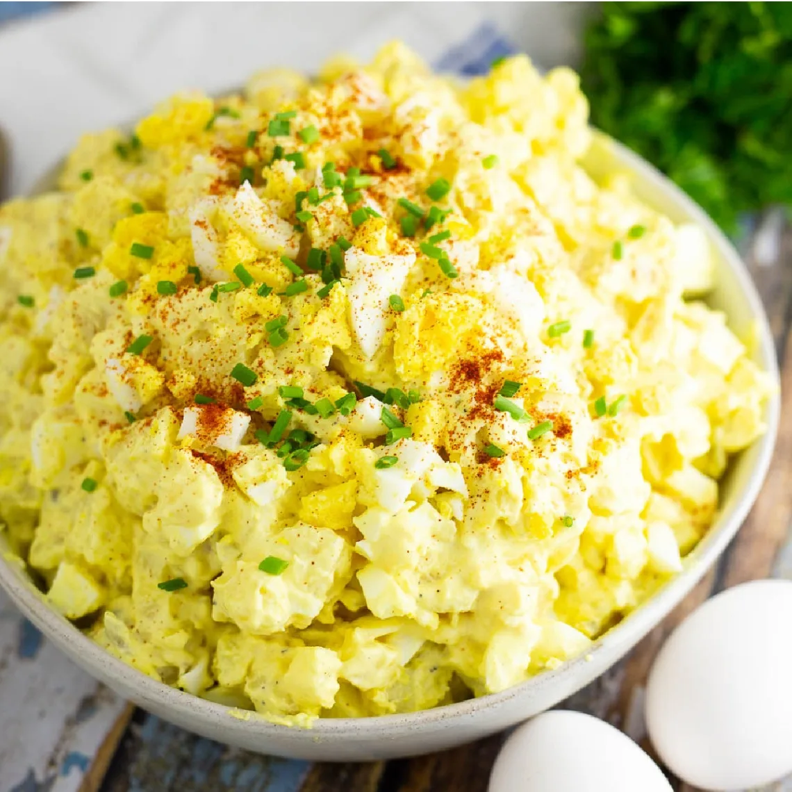 Deviled Eggs Potato Salad