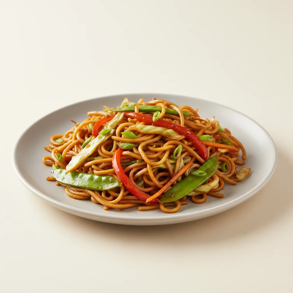 Veggie Hakka Noodles Veggie Hakka Noodles